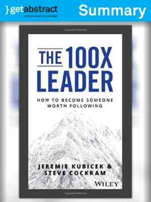 cover image of The 100X Leader (Summary)